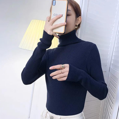 Cuddly soft knitted sweater Thea