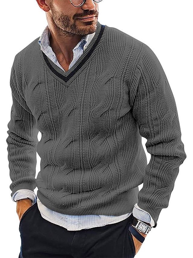 Elegant wool sweater for men Hardy