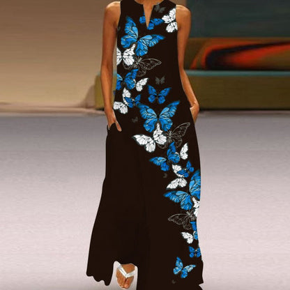 Floral Summer Maxi Dress Cerea