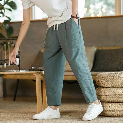 Linen trousers for summer Dirck