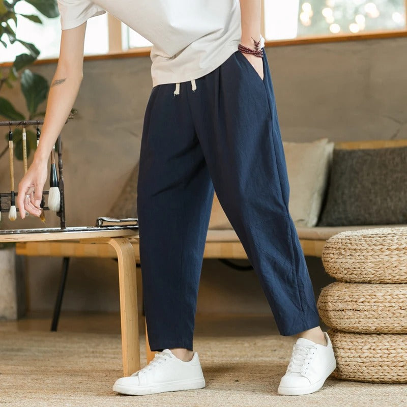 Linen trousers for summer Dirck