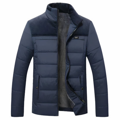 Warm fleece winter jacket for men Kaspar