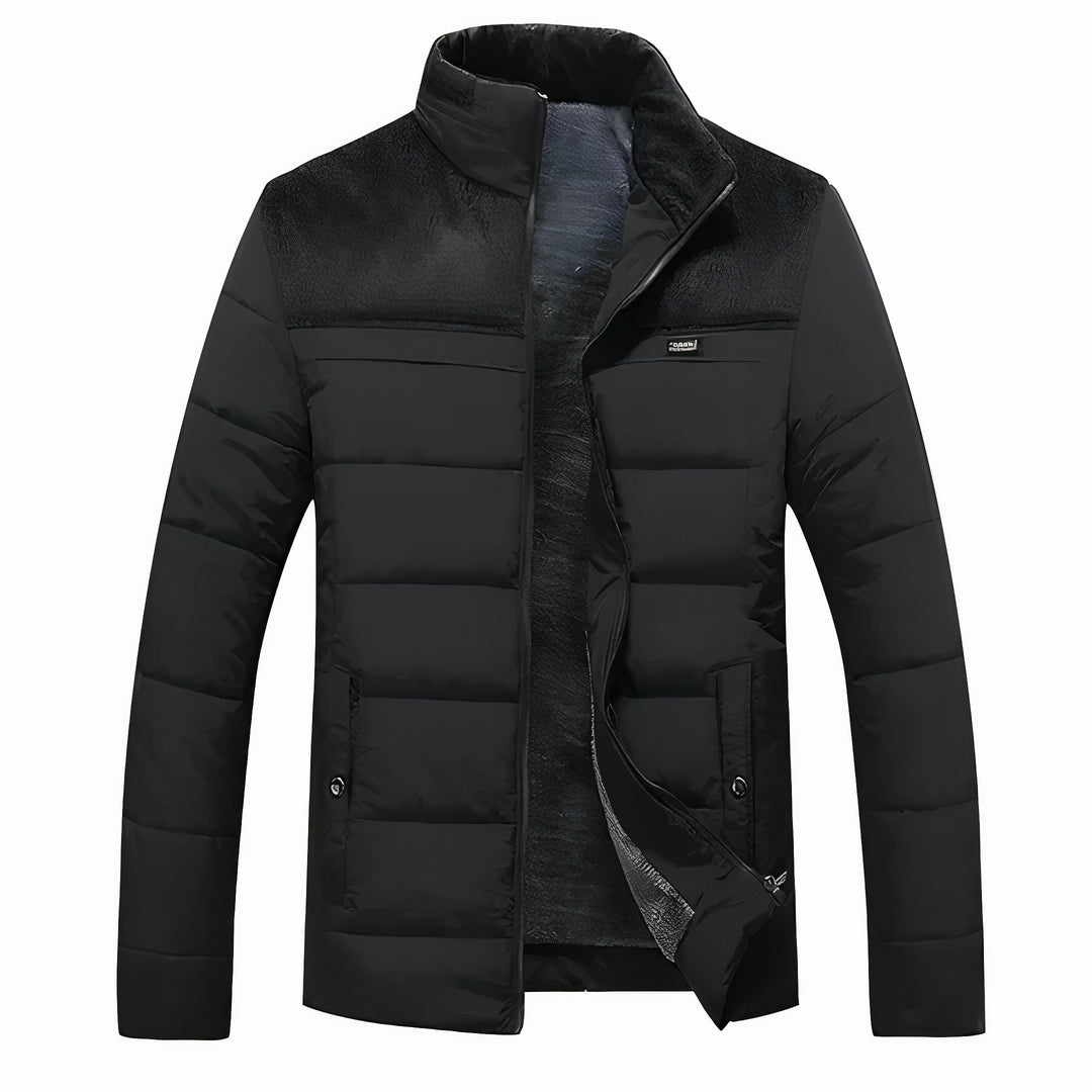 Warm fleece winter jacket for men Kaspar