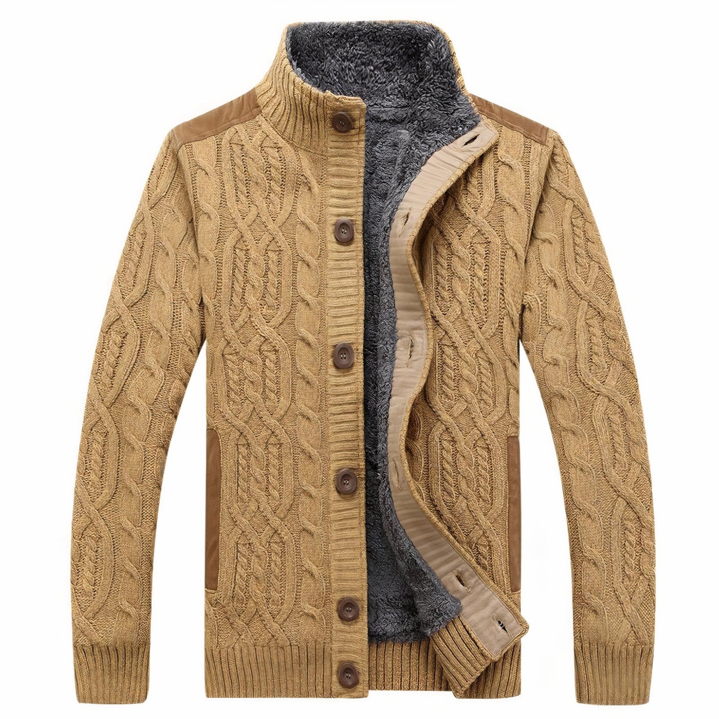 Warm cardigan for men Werner