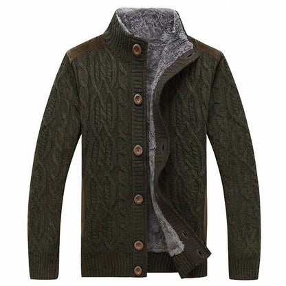 Warm cardigan for men Werner