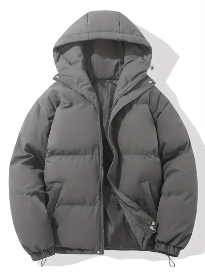 Warm winter jacket with hood for men Leith