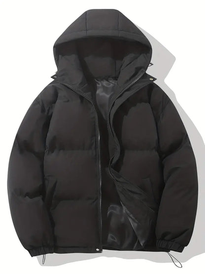 Warm winter jacket with hood for men Leith