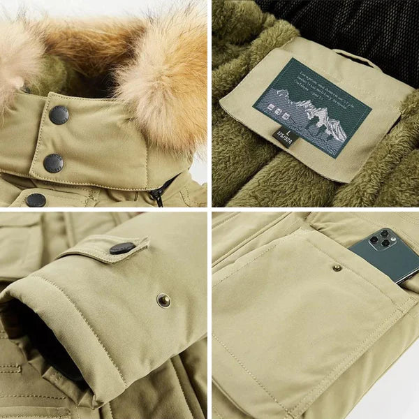 Waterproof winter jacket for men - Armin