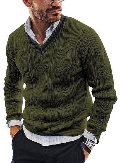 Elegant wool sweater for men Hardy