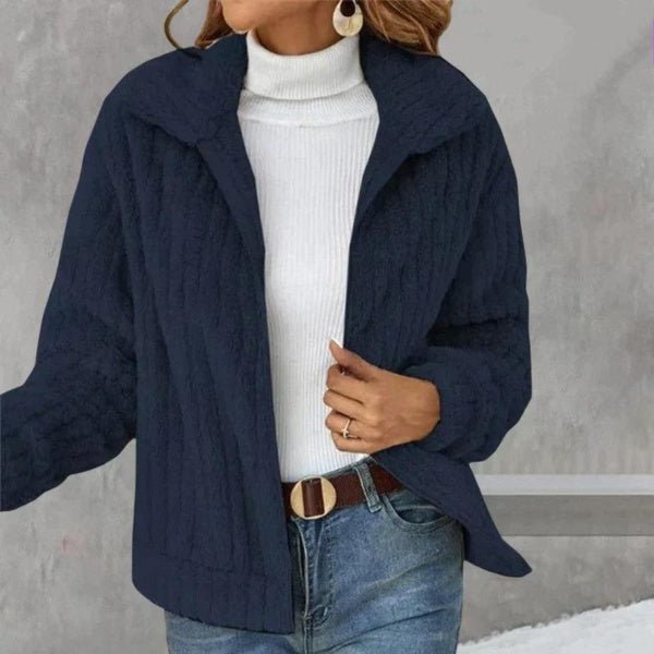 Comfortable plush jacket Olympia